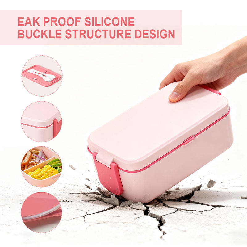 Leakproof Bento Lunch Box Set with Insulated Bag, Soup Cup & Utensils